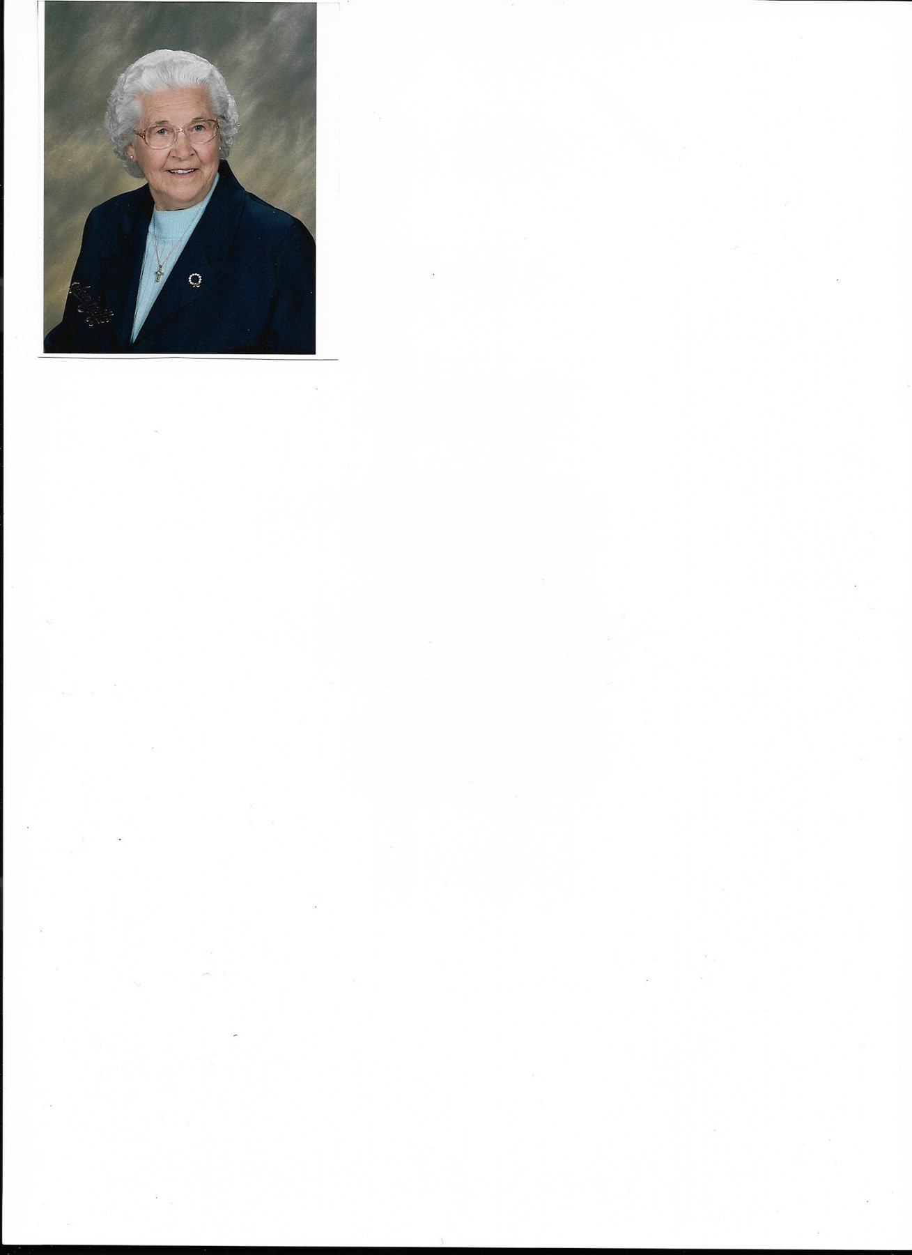 Obituary of Mrs. Louise M. McGraw