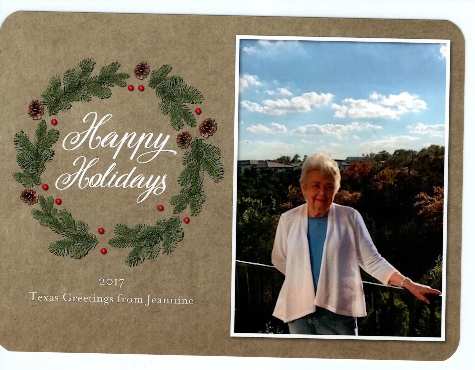 Obituary of Jeannine Gladys Shinstine