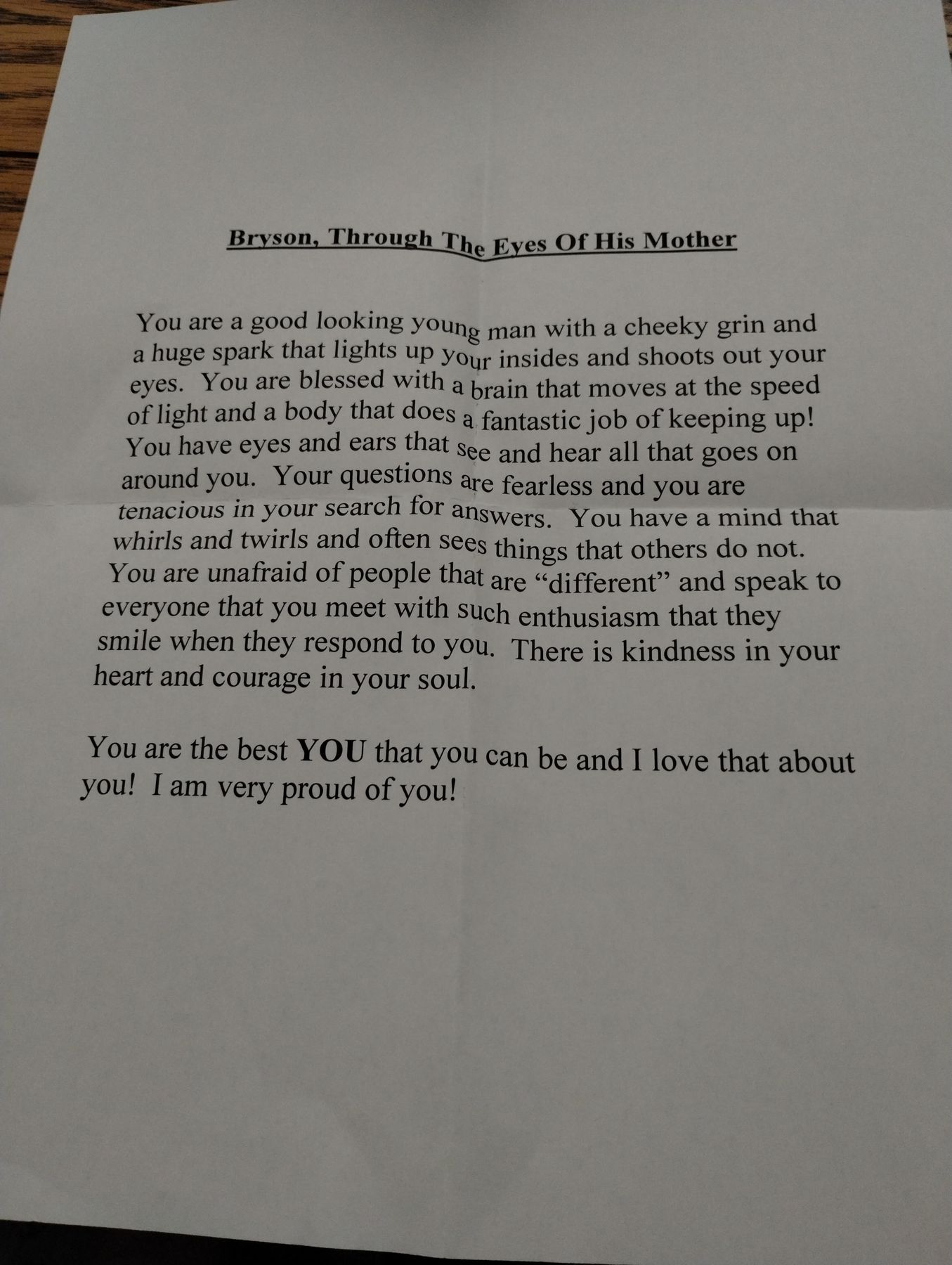 Obituary of Bryson Peter Haddock