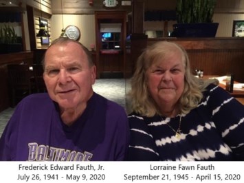 Obituary of Lorraine Fawn Fauth and Frederick Edward Fauth, Jr.