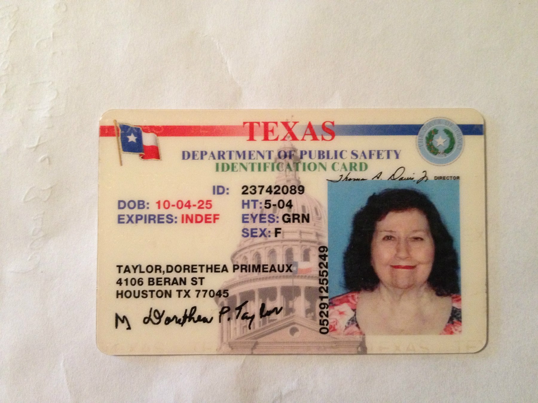 Obituary of M. Dorethea Taylor