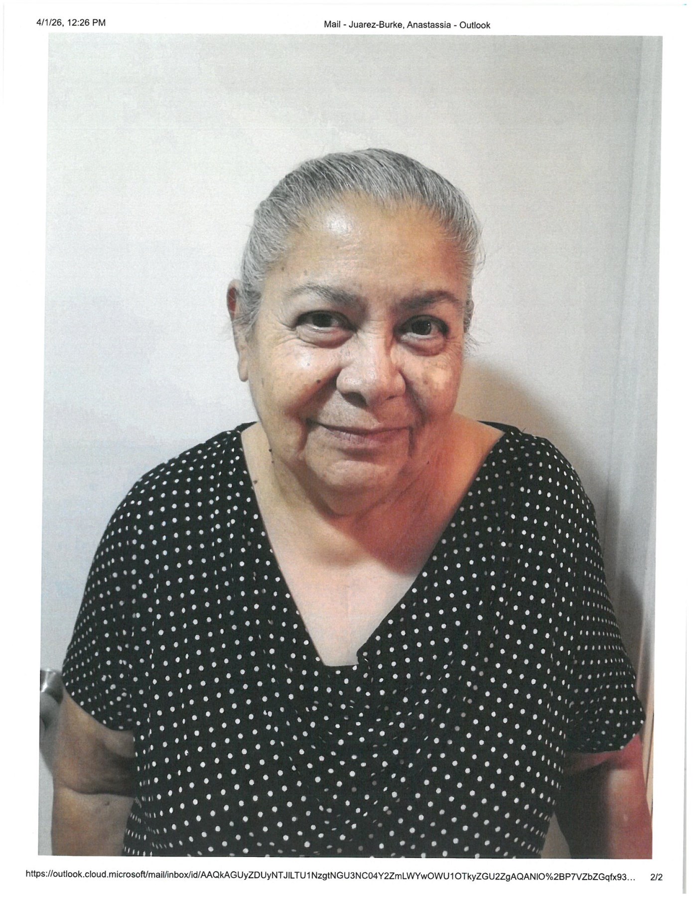 Obituary of Marie Amelia Reyes
