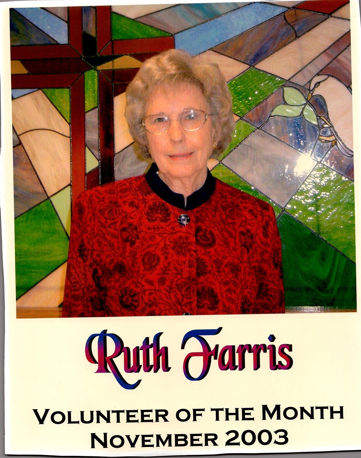 Obituary of Ruth Elaine Waldrop Farris
