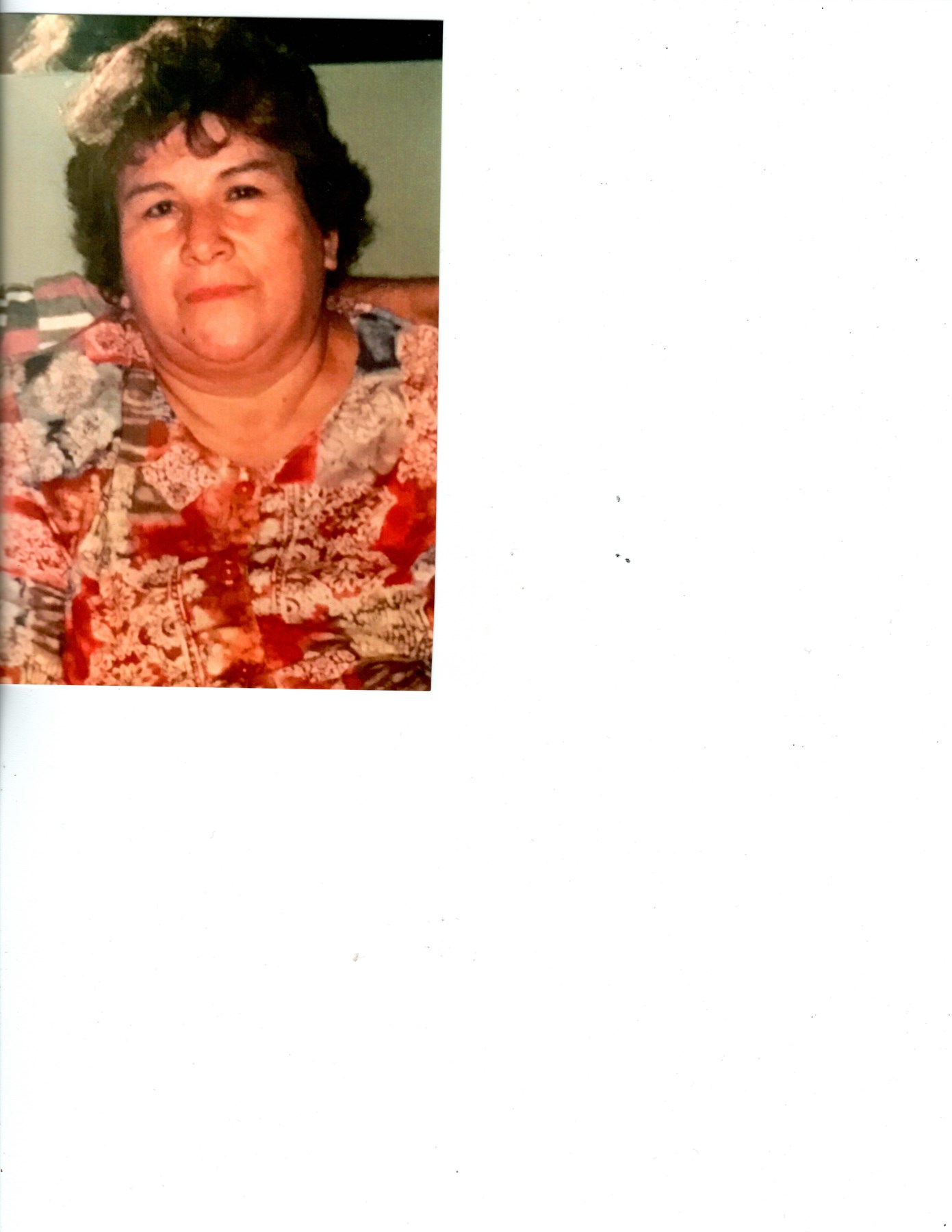 Obituary of Felicitas Gonzalez