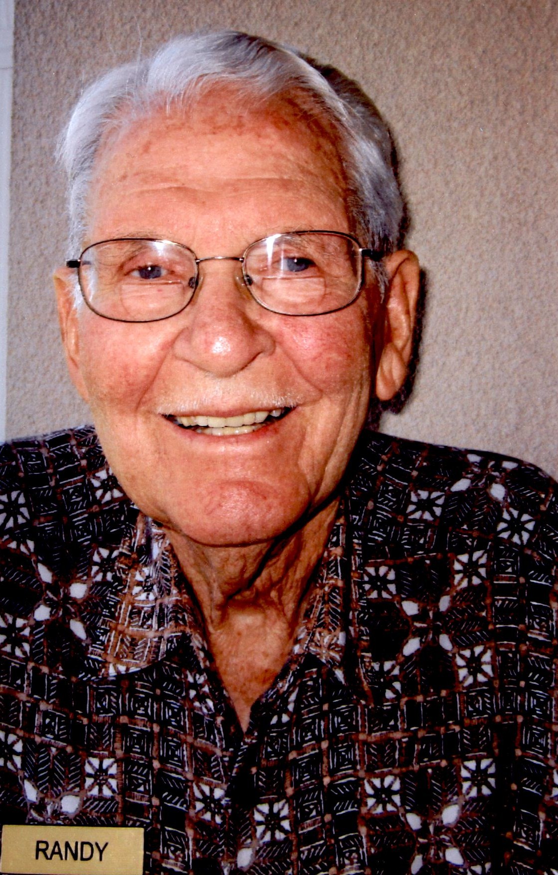 Obituary of Randolph Sequoah Bertholf