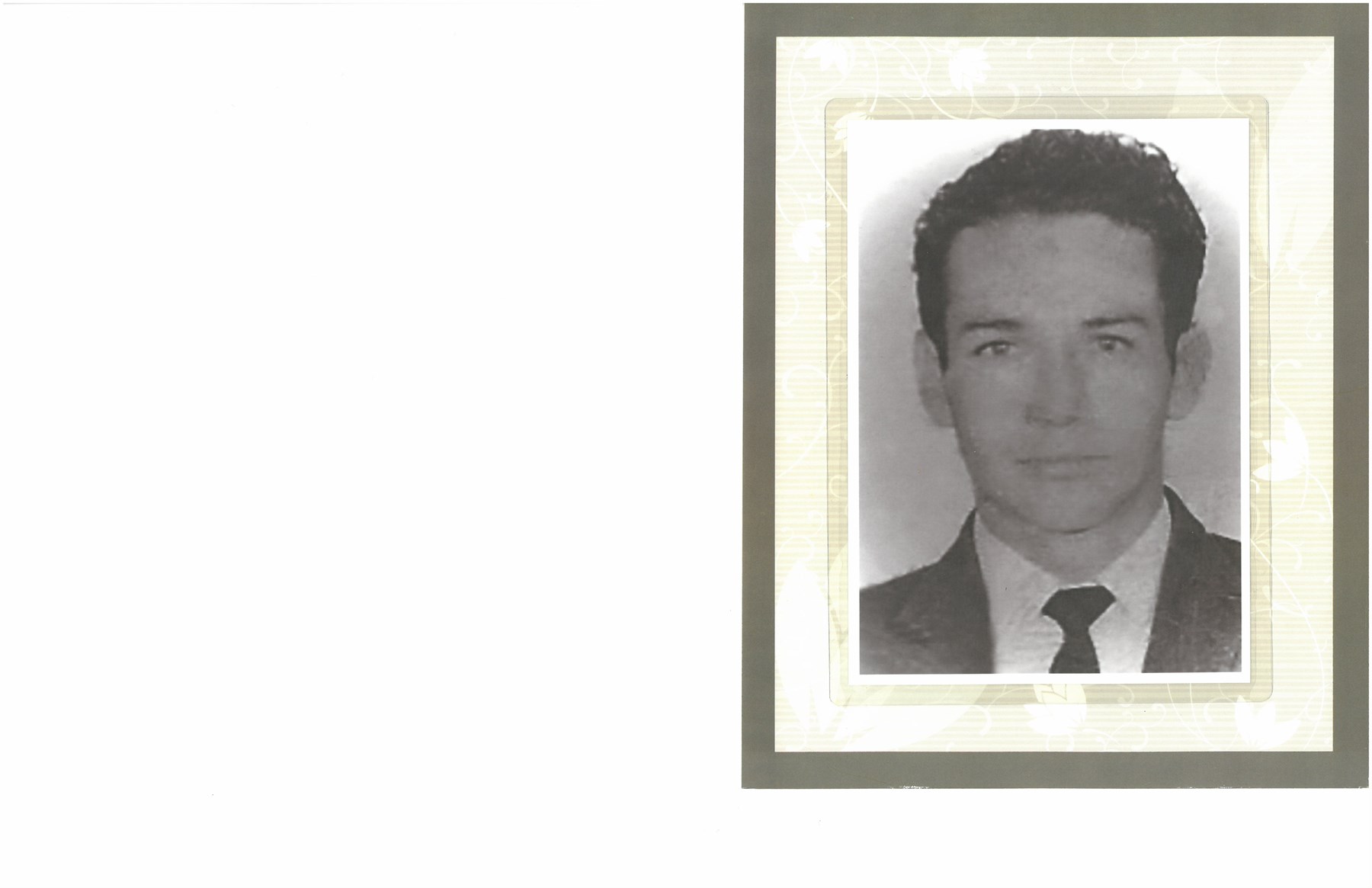 Obituary of Francisco H Perez