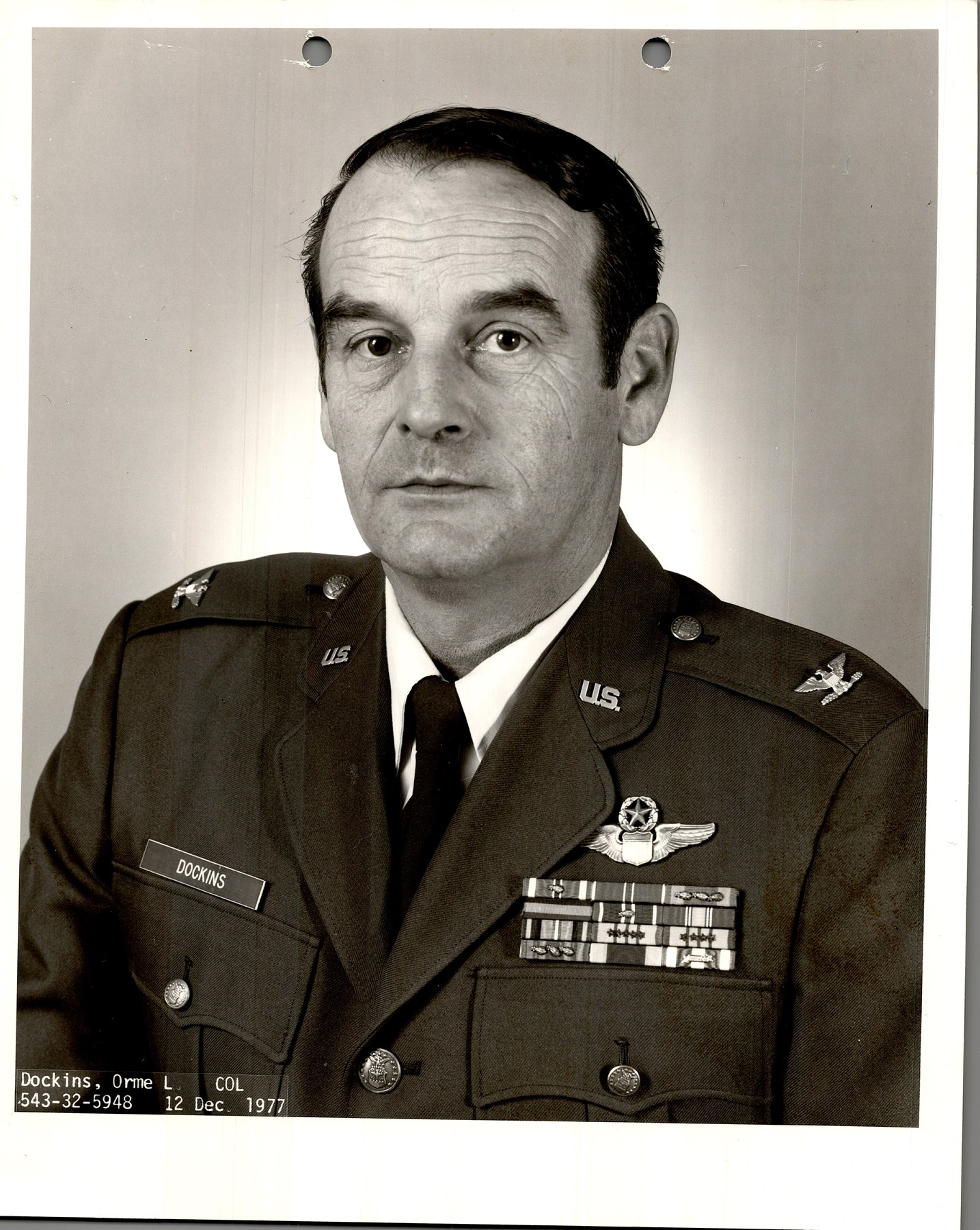 Obituary of Orme "Doc" Dockins