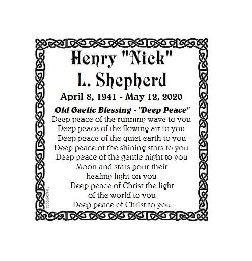Obituario de Henry "Nick" L. Shepherd