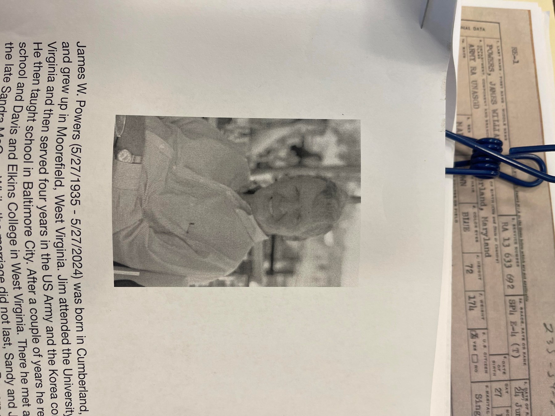 Obituario de James Powers