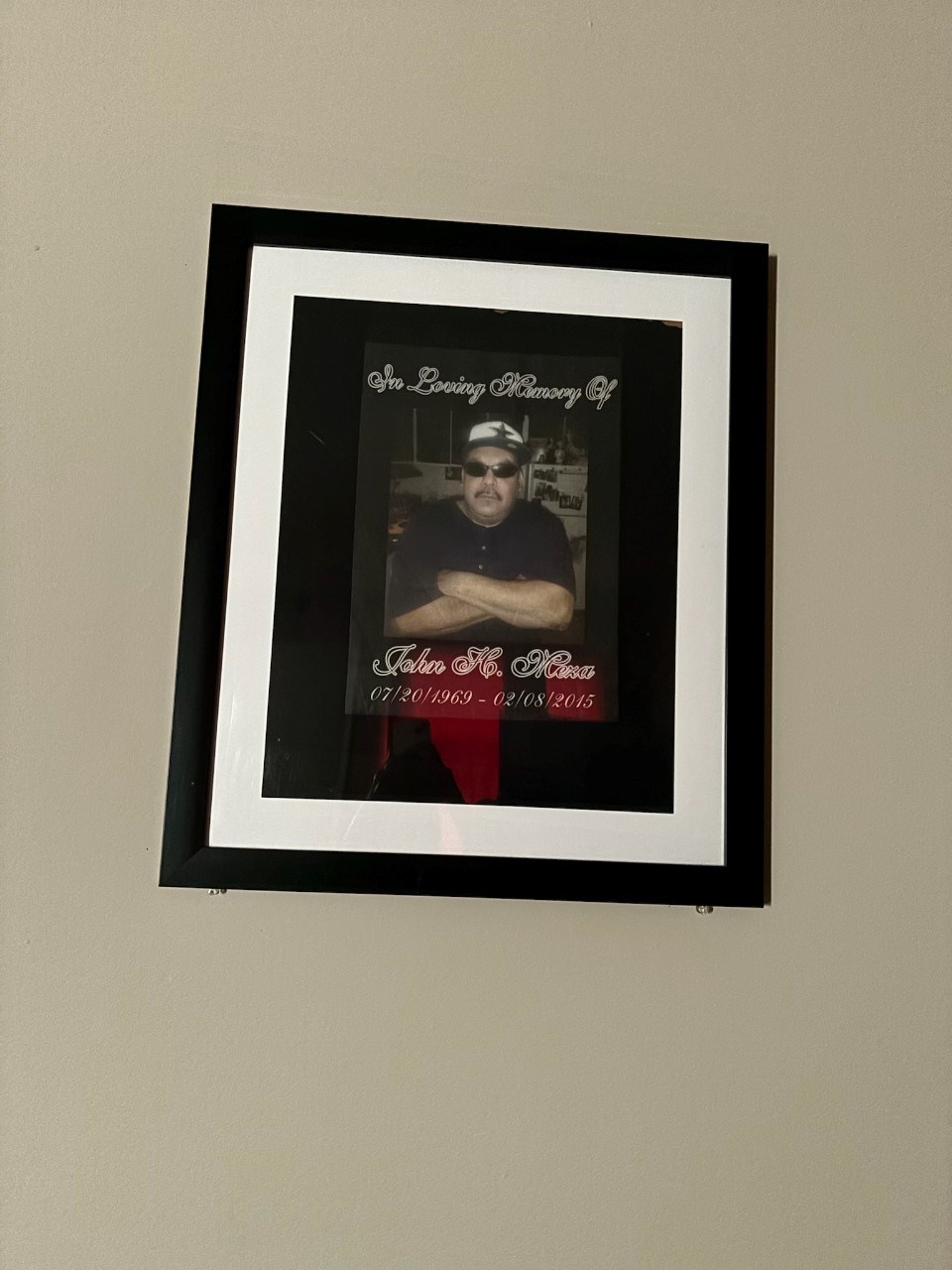 Obituary of John H Meza