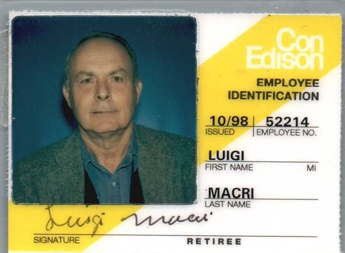 Obituary of Luigi Macri