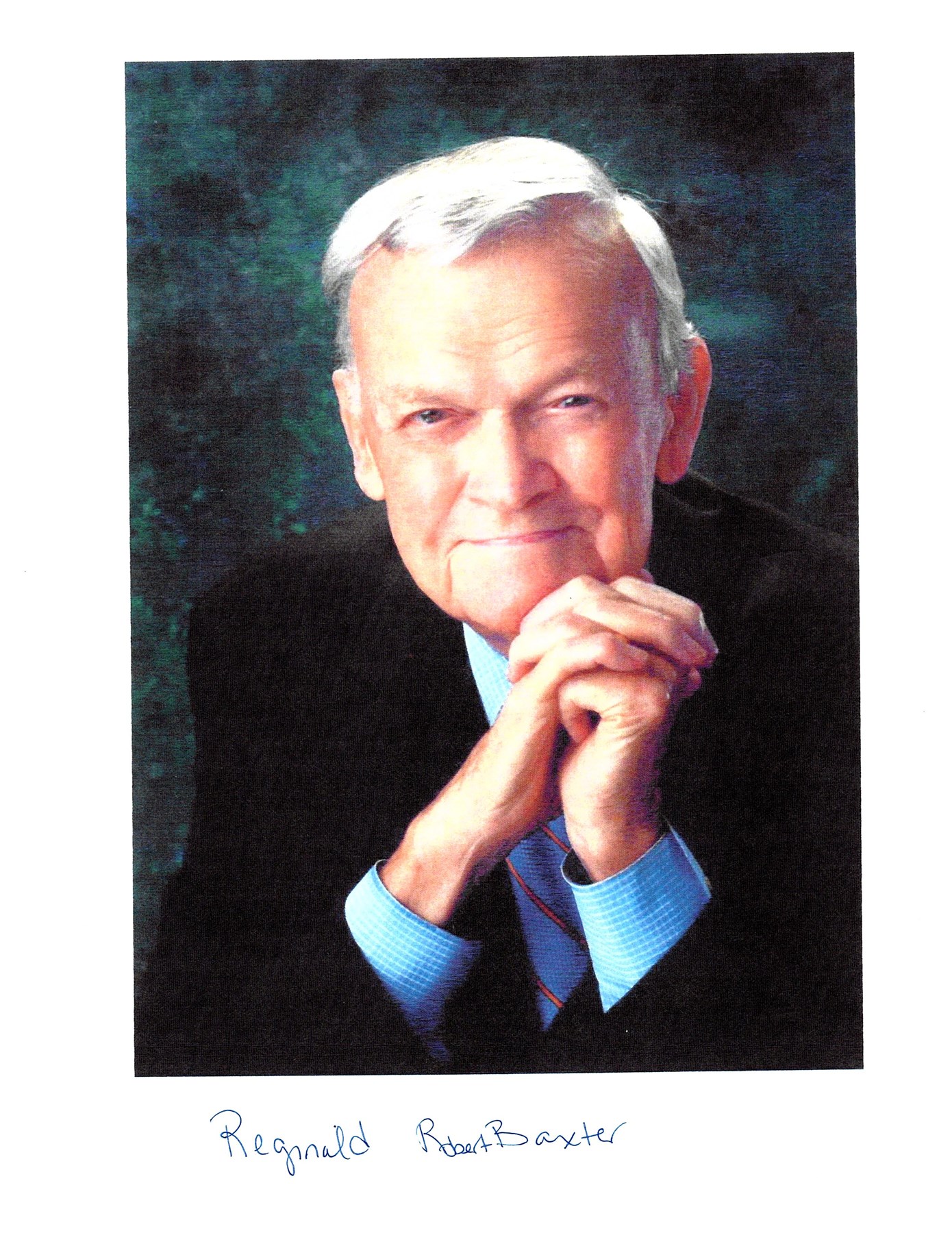 Obituary of Reginald Robert Baxter