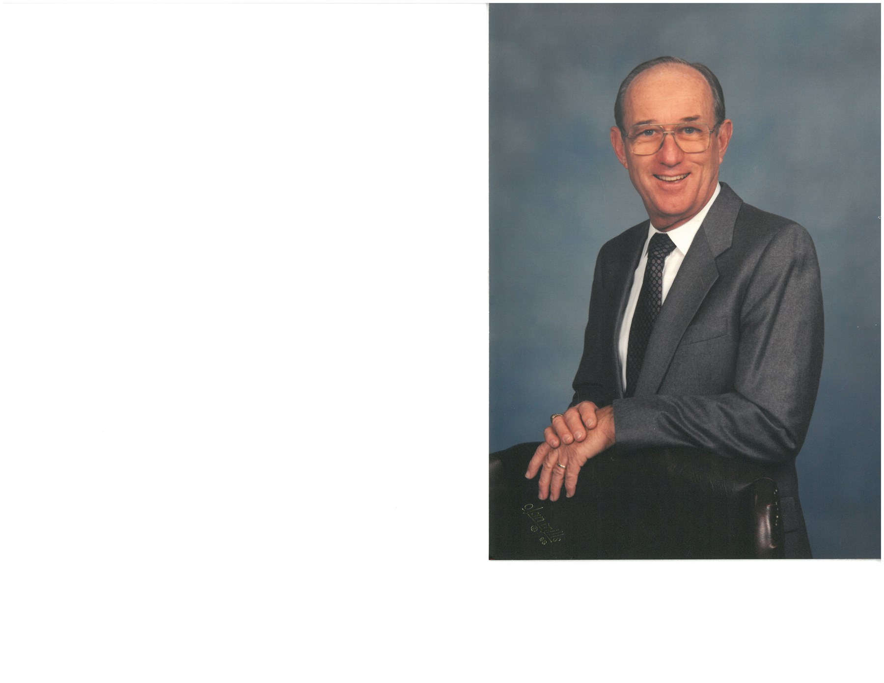 Obituary of Bernard Van Eaton James