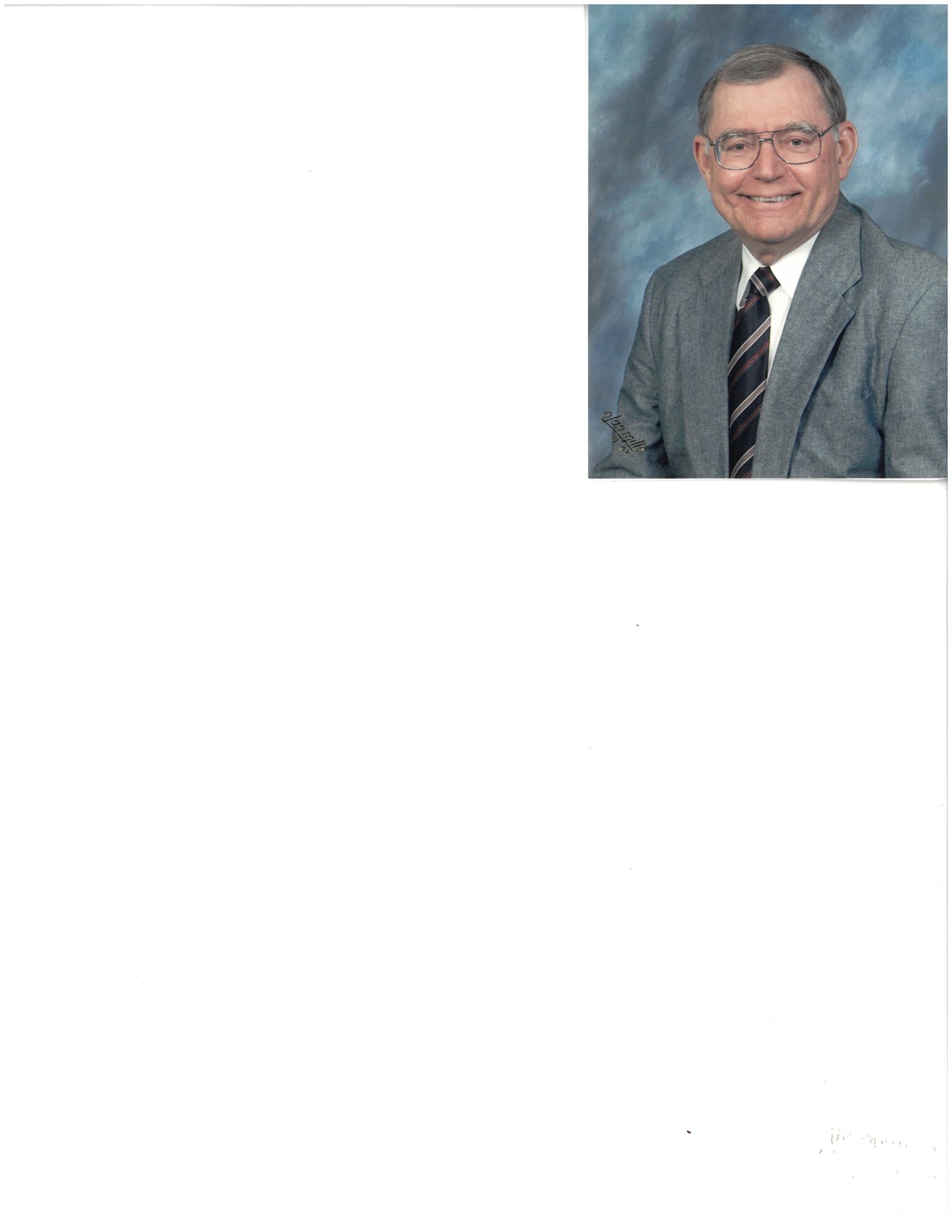 Obituary of Melvin D Mendenhall