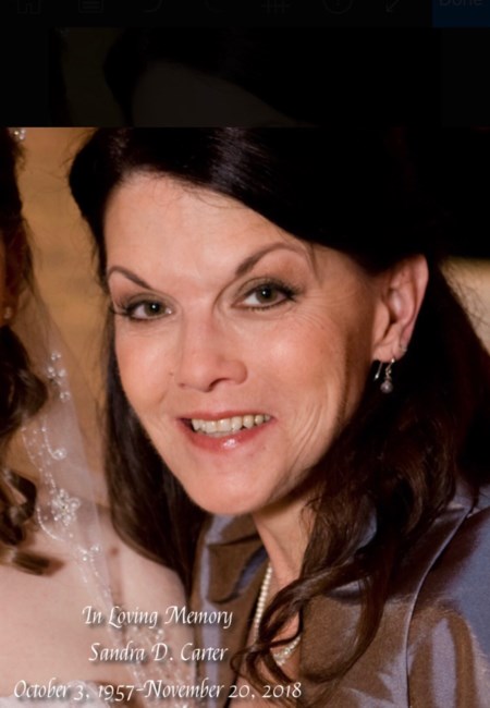 Obituary of Sandra Huffstetler Carter