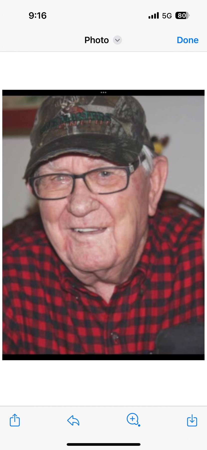 Obituary of James Hugh Nummy