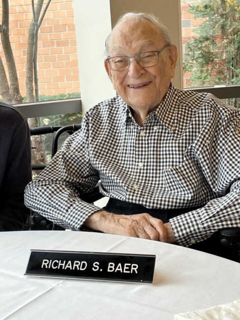 Obituary of Richard S. Baer