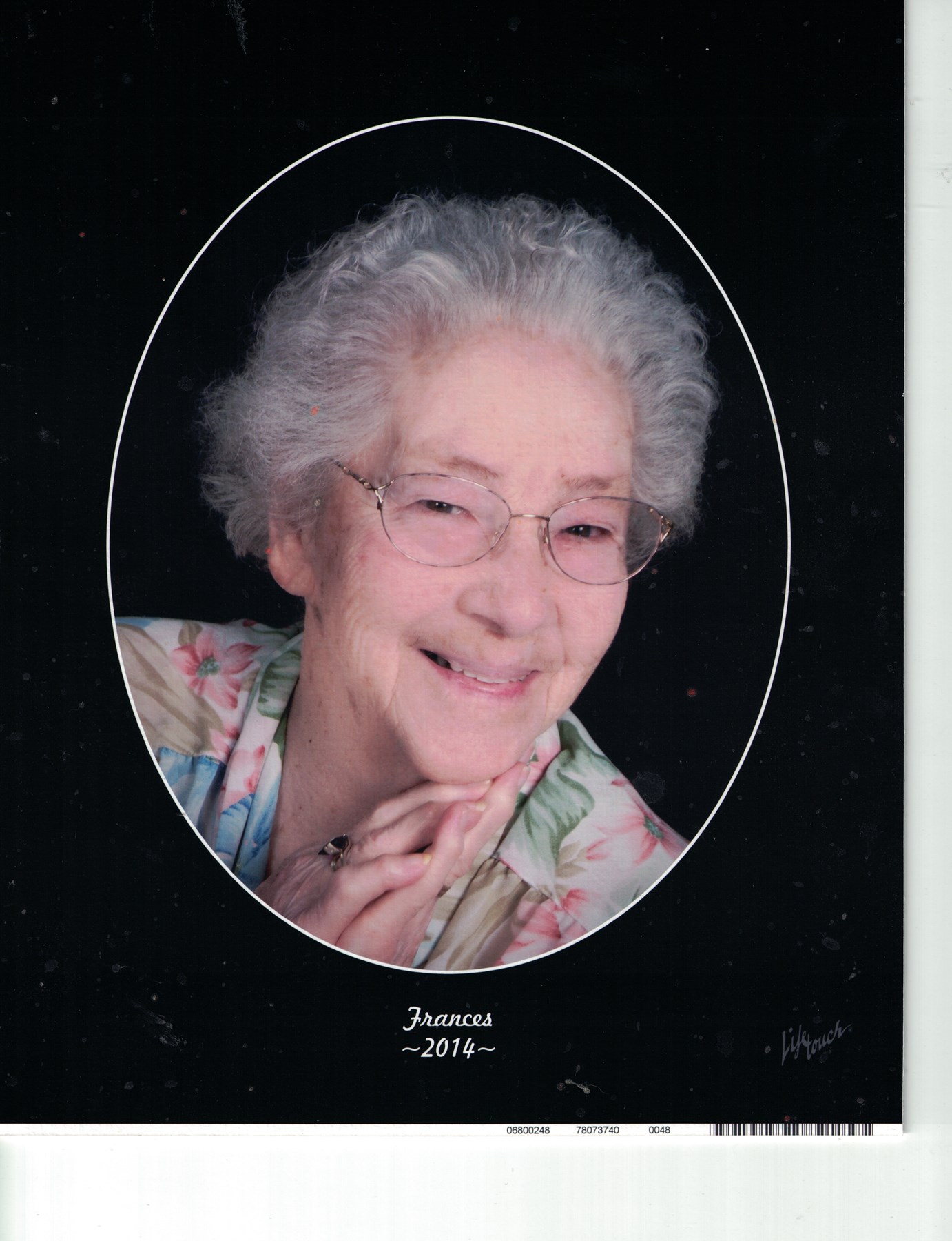 Obituary of Frances Elizabeth Griffiths