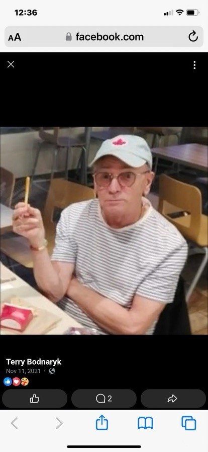 Avis de décès de Terry Bodnaryk