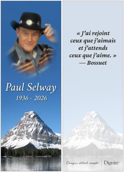 Avis de décès de Paul Selway