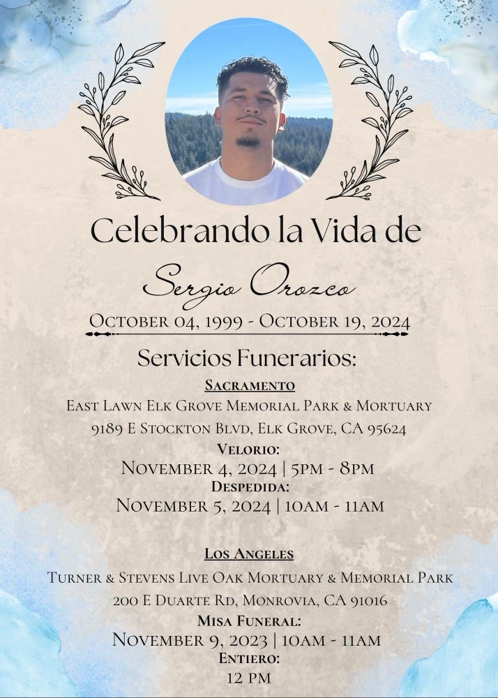 Obituary of Sergio Orozco