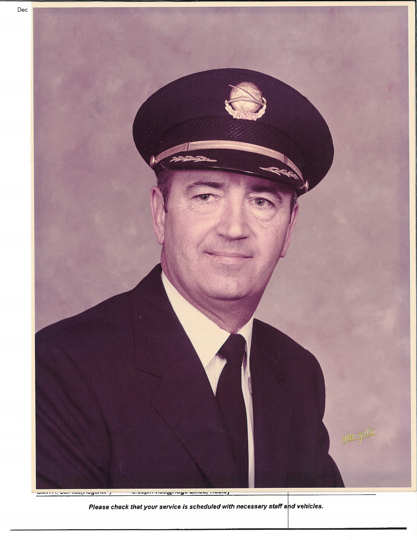 Obituary of Donald Walter Carsten