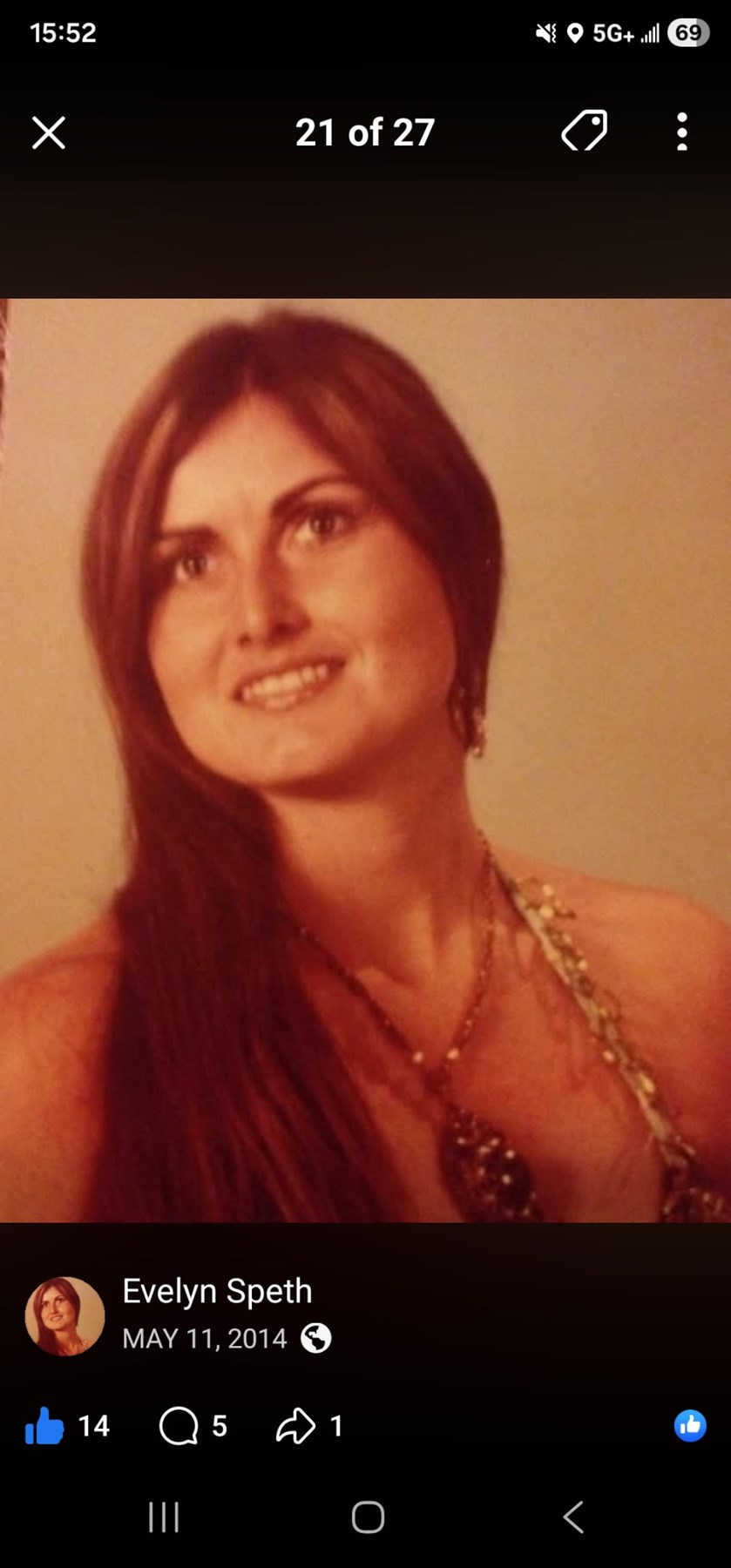 Obituary of Evelyn Carol Speth