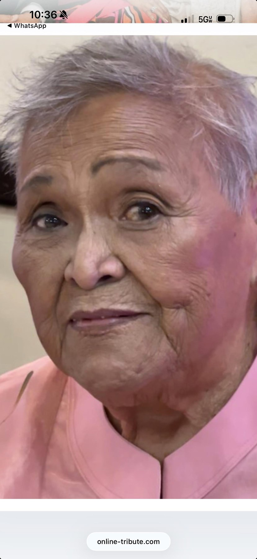 Obituary of Blanca Mendoza Discar