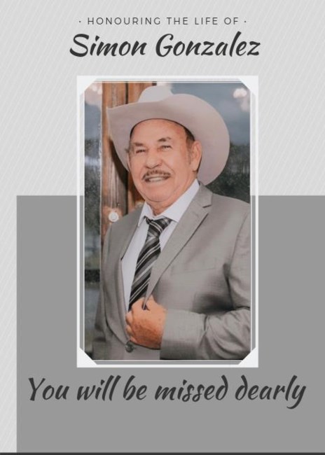 Obituary of Simon M. Gonzalez